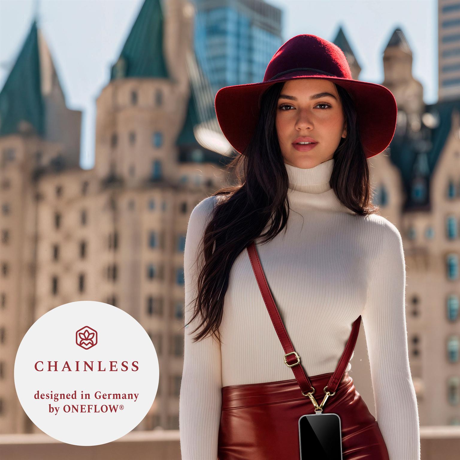 ONEFLOW Universal Handykette Leder Optik abnehmbar – CHAINLESS Metro Strap – Weiteres Produktbild 3 ONEFLOW Universal Handykette Leder Optik abnehmbar – CHAINLESS Metro Strap – Weiteres Produktbild 3