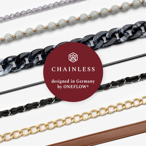 ONEFLOW Universal Handykette Leder Optik abnehmbar – CHAINLESS Metro Strap – Weiteres Produktbild 7