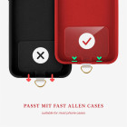 ONEFLOW Universal Handykette Leder Optik abnehmbar – CHAINLESS Metro Strap – Weiteres Produktbild 4