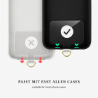 ONEFLOW Universal Handykette Leder Optik abnehmbar – CHAINLESS Metro Strap – Weiteres Produktbild 4