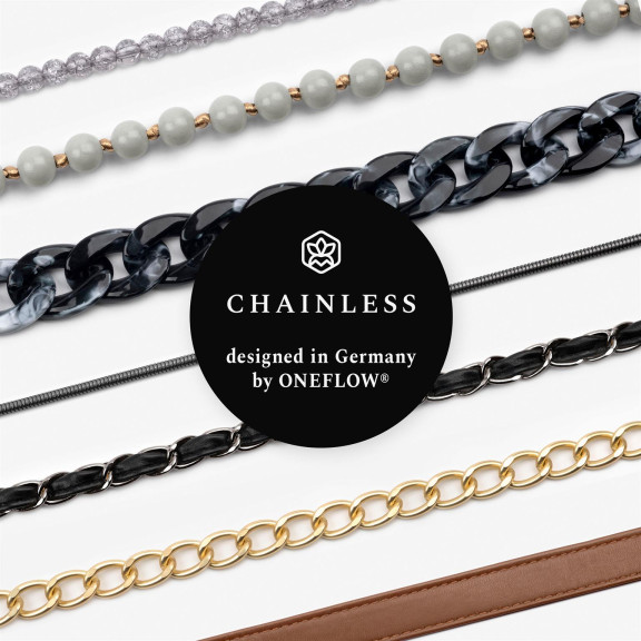 ONEFLOW Universal Handykette Leder Optik abnehmbar – CHAINLESS Metro Strap – Weiteres Produktbild 7