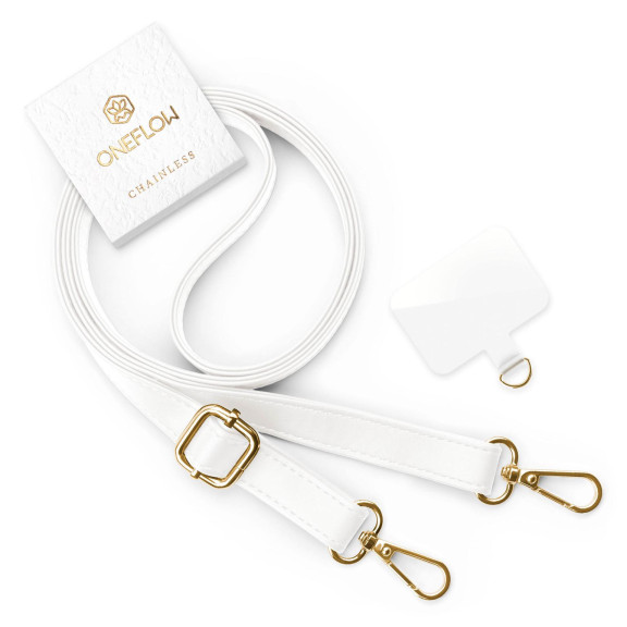 ONEFLOW Universal Handykette Leder Optik abnehmbar – CHAINLESS Metro Strap – Weiteres Produktbild 1