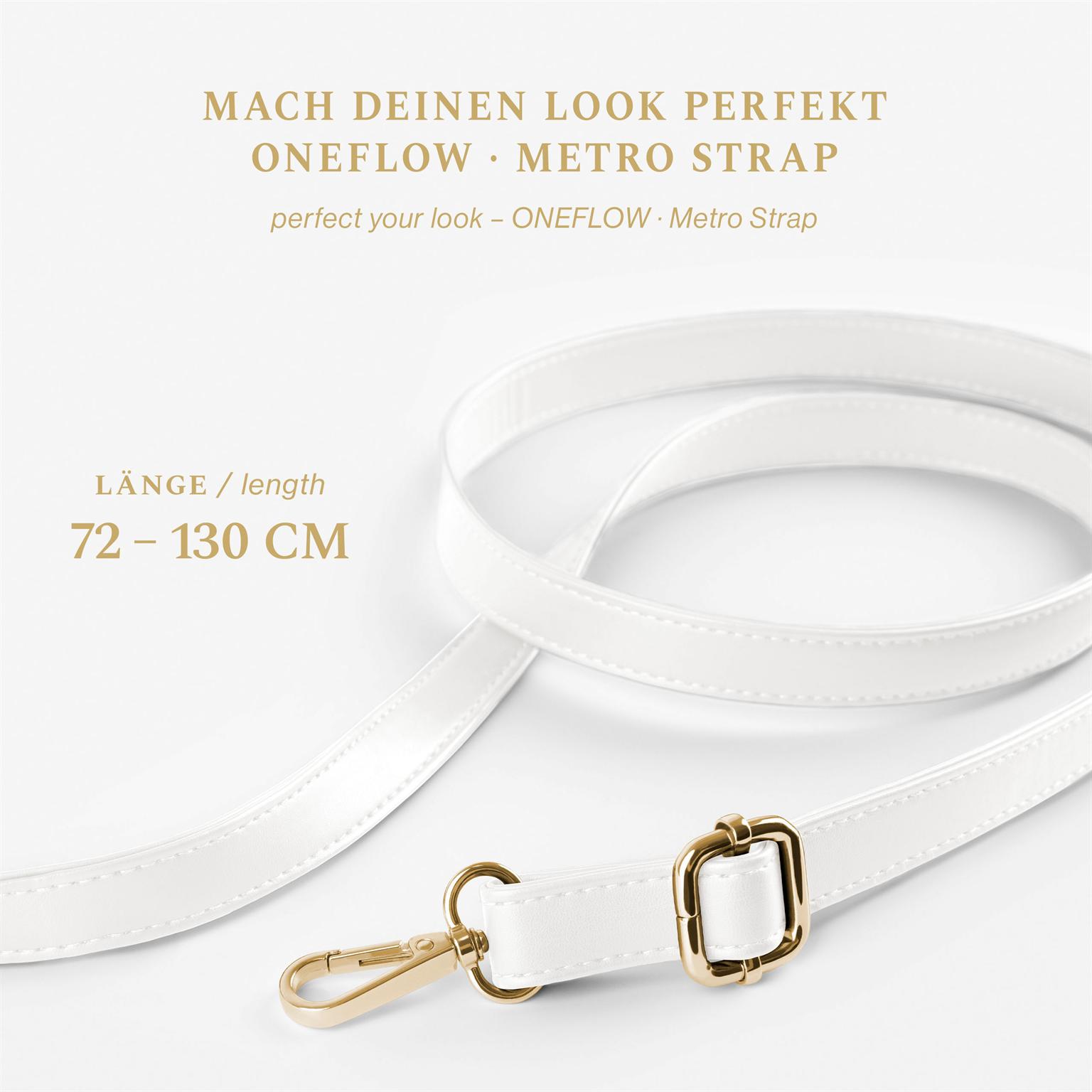 ONEFLOW Universal Handykette Leder Optik abnehmbar – CHAINLESS Metro Strap – Weiteres Produktbild 1