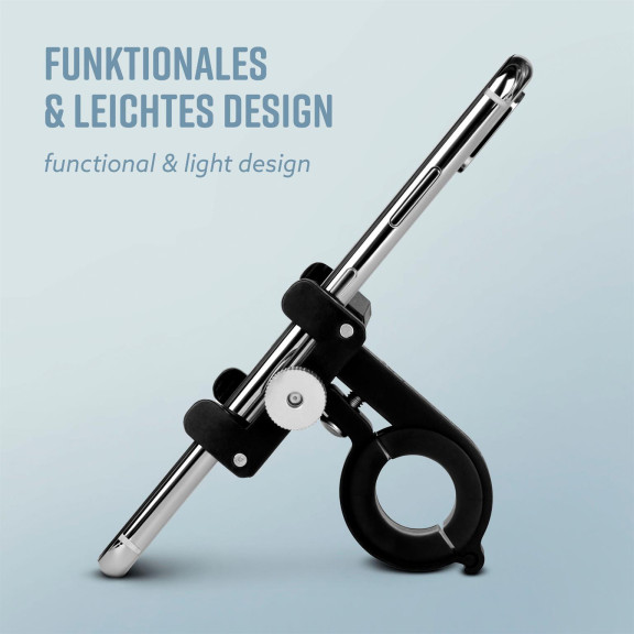 ONEFLOW Fahrrad-Handyhalterung Lenker – für Rennrad uvm – NanoLock – Weiteres Produktbild 2