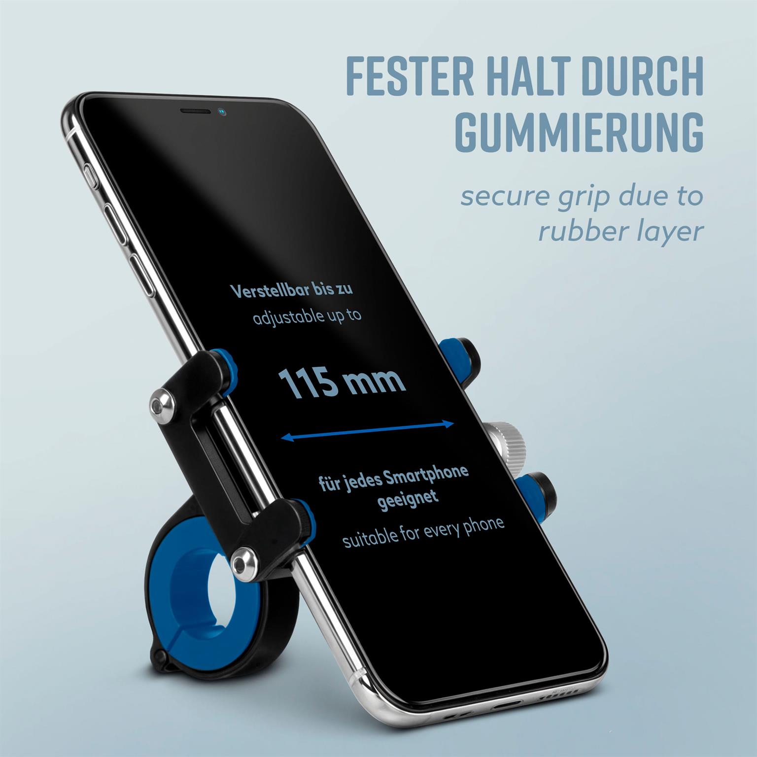 ONEFLOW Fahrrad-Handyhalterung Lenker – für Rennrad uvm – NanoLock – Weiteres Produktbild 5 ONEFLOW Fahrrad-Handyhalterung Lenker – für Rennrad uvm – NanoLock – Weiteres Produktbild 5