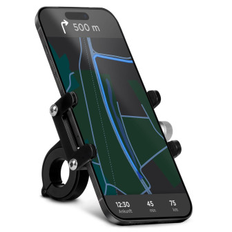 ONEFLOW Fahrrad-Handyhalterung Lenker – für Rennrad uvm – NanoLock – Onyx Schwarz