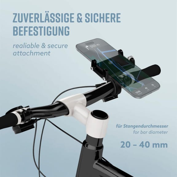 ONEFLOW Fahrrad-Handyhalterung Lenker – für Rennrad uvm – NanoLock – Weiteres Produktbild 4 ONEFLOW Fahrrad-Handyhalterung Lenker – für Rennrad uvm – NanoLock – Weiteres Produktbild 4