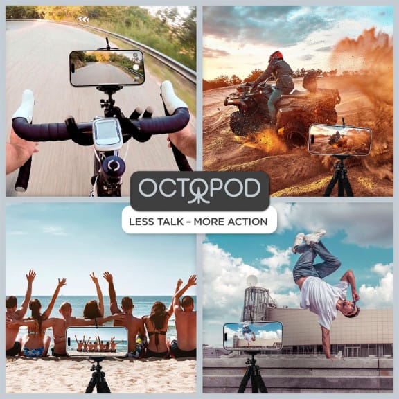 ONEFLOW Tripod Handy Stativ mit flexiblen Beinen bis 1,6 kg – Octopod – Weiteres Produktbild 2