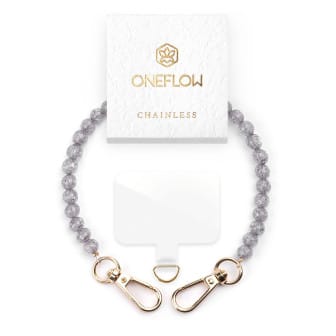 ONEFLOW Universal Handyanhänger mit Perlen – Chainless Paradise Pearls – Seaside Slate ONEFLOW Universal Handyanhänger mit Perlen – Chainless Paradise Pearls – Seaside Slate