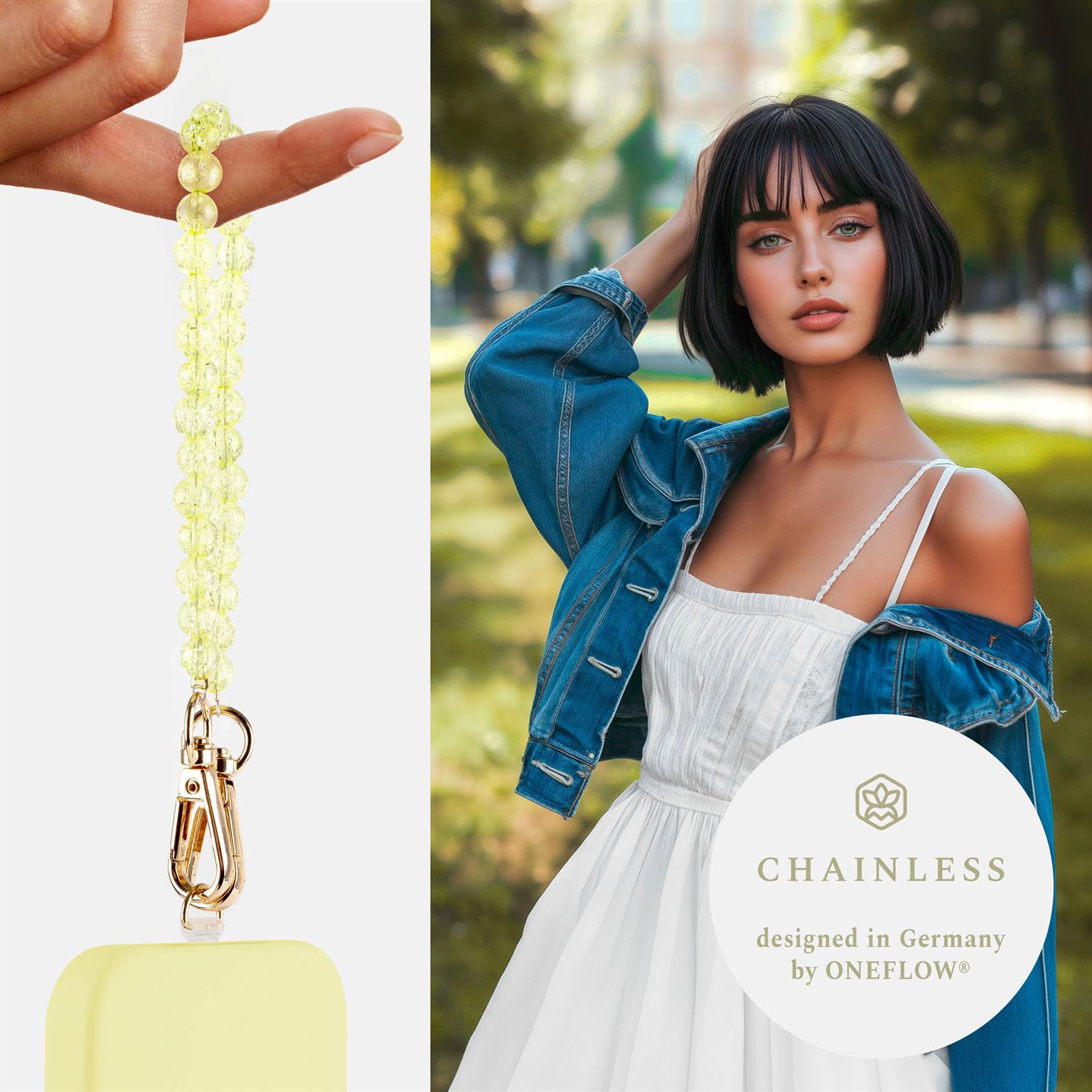 ONEFLOW Universal Handyanhänger mit Perlen – Chainless Paradise Pearls – Weiteres Produktbild 3 ONEFLOW Universal Handyanhänger mit Perlen – Chainless Paradise Pearls – Weiteres Produktbild 3