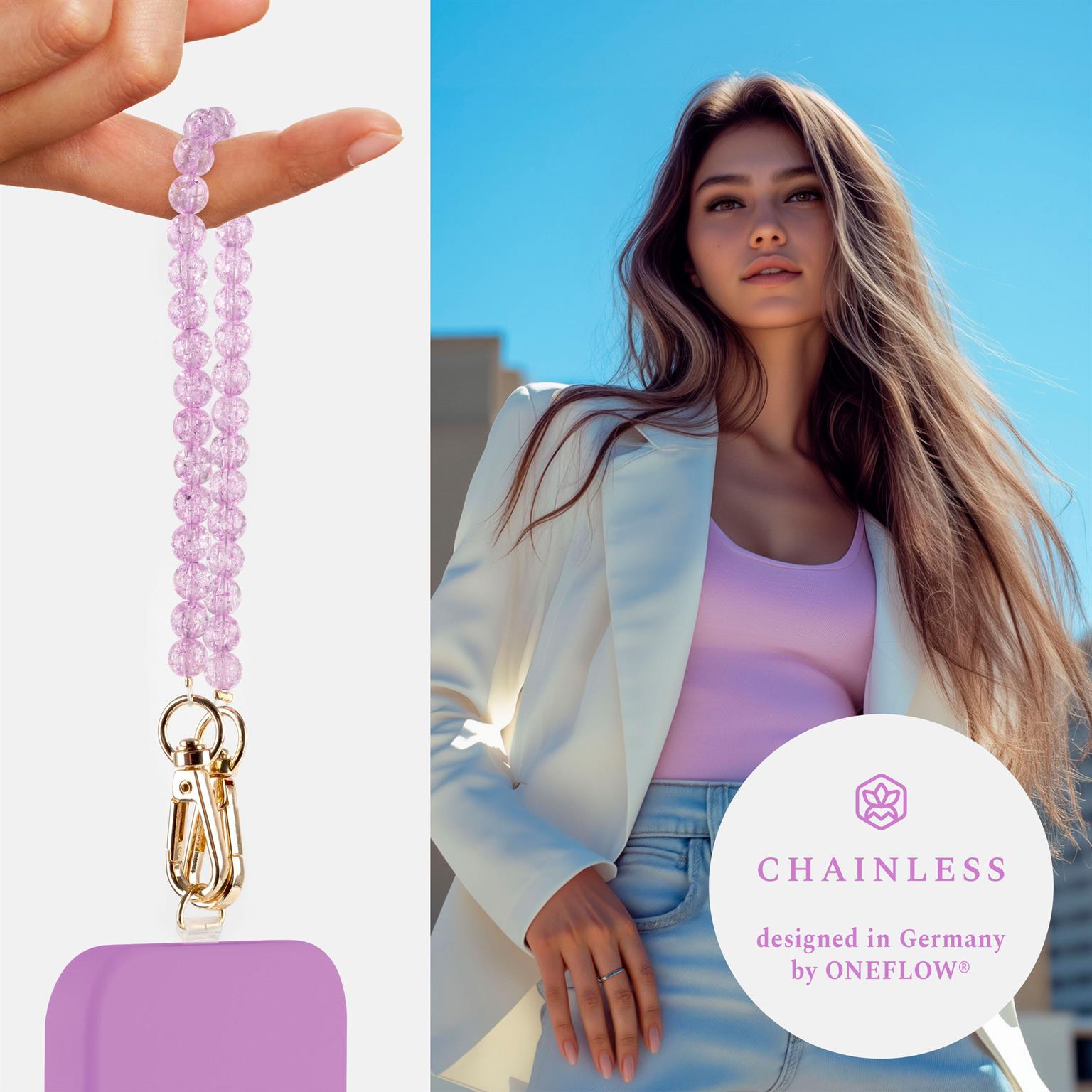 ONEFLOW Universal Handyanhänger mit Perlen – Chainless Paradise Pearls – Weiteres Produktbild 3 ONEFLOW Universal Handyanhänger mit Perlen – Chainless Paradise Pearls – Weiteres Produktbild 3
