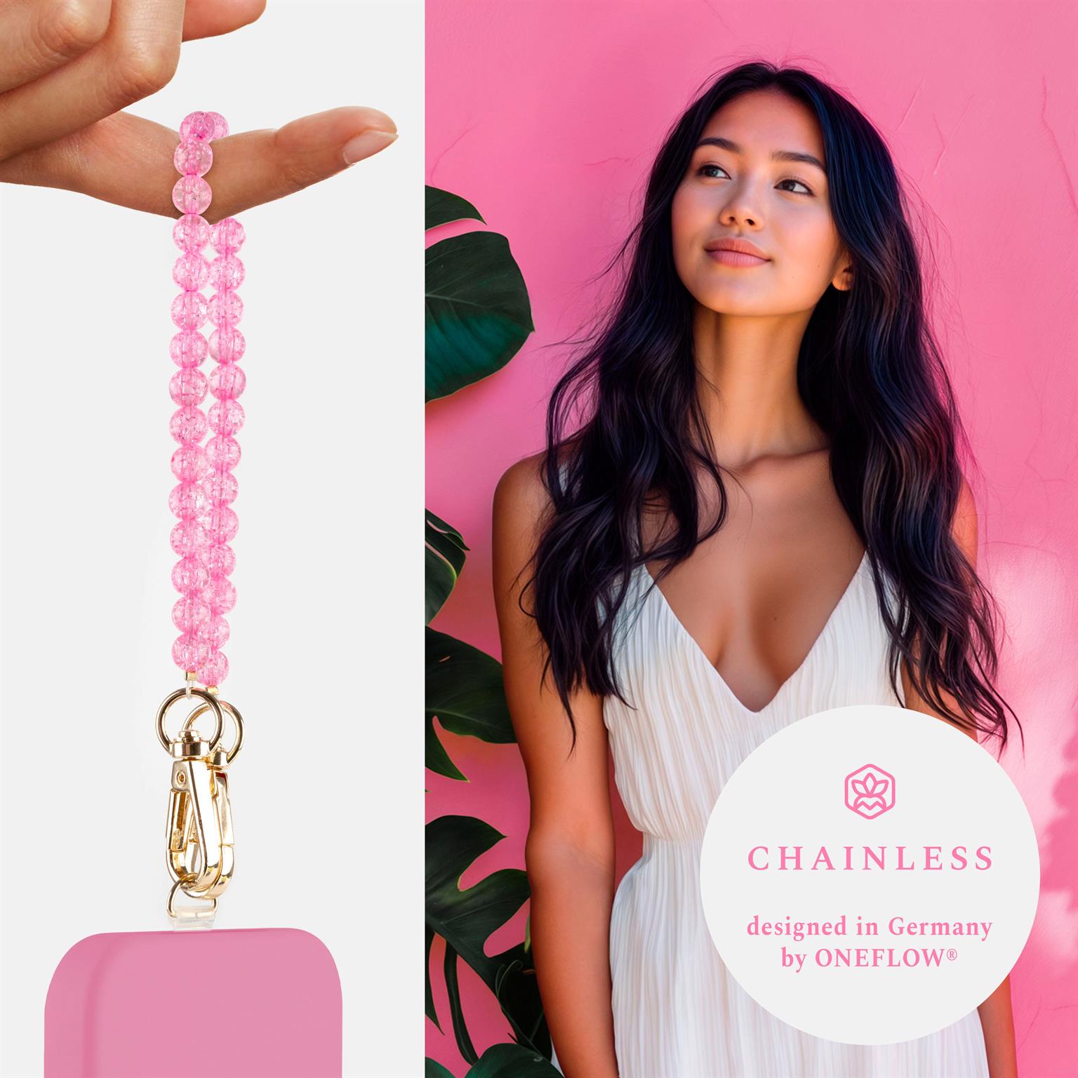ONEFLOW Universal Handyanhänger mit Perlen – Chainless Paradise Pearls – Weiteres Produktbild 3 ONEFLOW Universal Handyanhänger mit Perlen – Chainless Paradise Pearls – Weiteres Produktbild 3