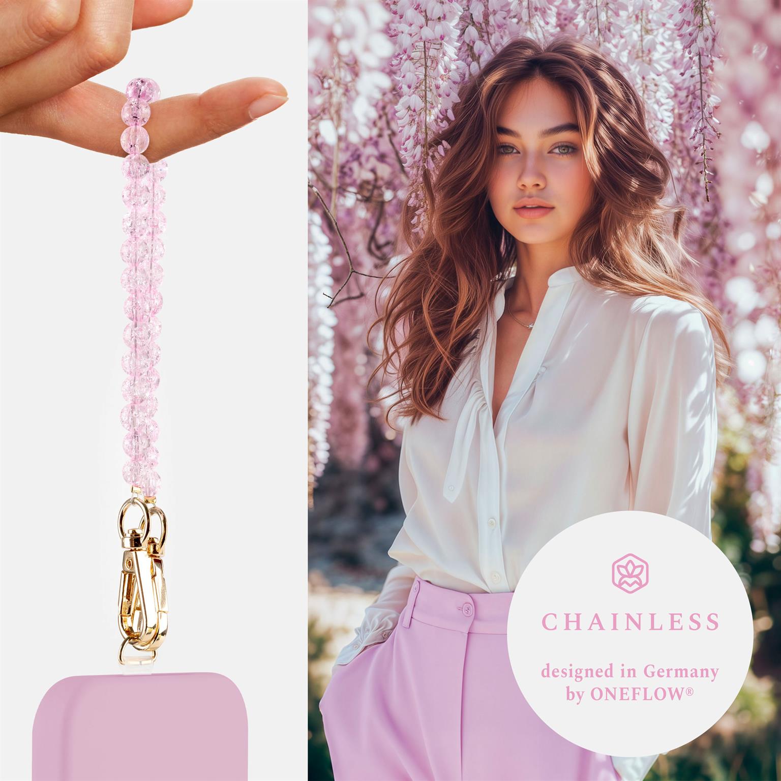ONEFLOW Universal Handyanhänger mit Perlen – Chainless Paradise Pearls – Weiteres Produktbild 3 ONEFLOW Universal Handyanhänger mit Perlen – Chainless Paradise Pearls – Weiteres Produktbild 3