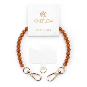 ONEFLOW Universal Handyanhänger mit Perlen – Chainless Paradise Pearls – Lush Coconut ONEFLOW Universal Handyanhänger mit Perlen – Chainless Paradise Pearls – Lush Coconut