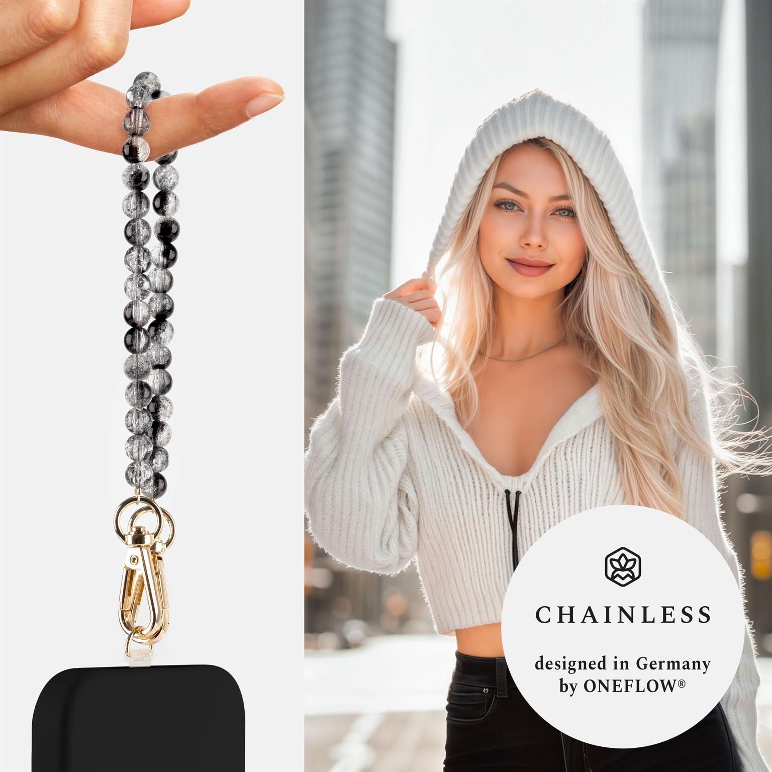 ONEFLOW Universal Handyanhänger mit Perlen – Chainless Paradise Pearls – Weiteres Produktbild 3 ONEFLOW Universal Handyanhänger mit Perlen – Chainless Paradise Pearls – Weiteres Produktbild 3