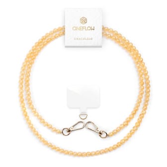 ONEFLOW Universal Handykette Perlen abnehmbar – Chainless Paradise Pearls – Golden Sands ONEFLOW Universal Handykette Perlen abnehmbar – Chainless Paradise Pearls – Golden Sands