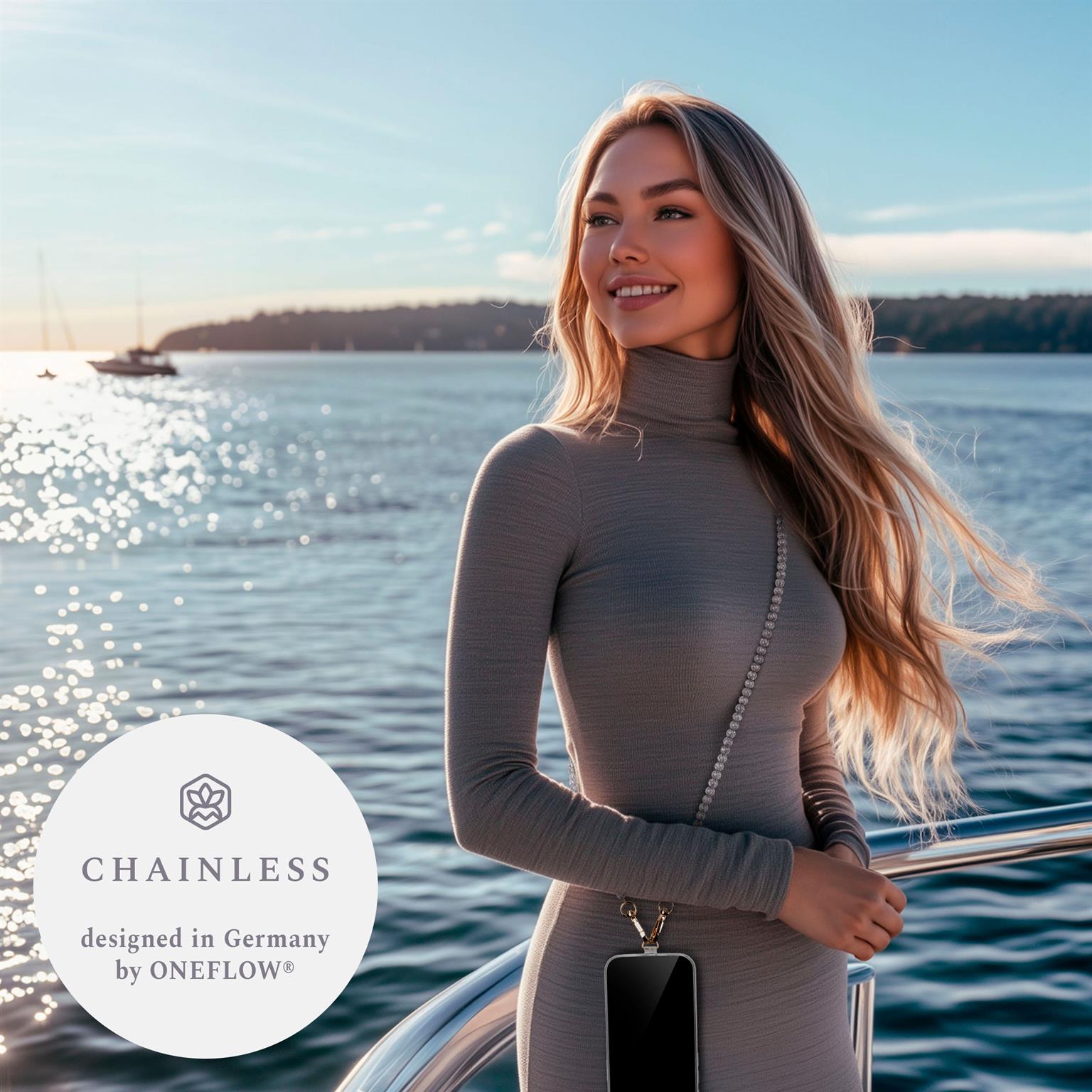 ONEFLOW Universal Handykette Perlen abnehmbar – Chainless Paradise Pearls – Weiteres Produktbild 2