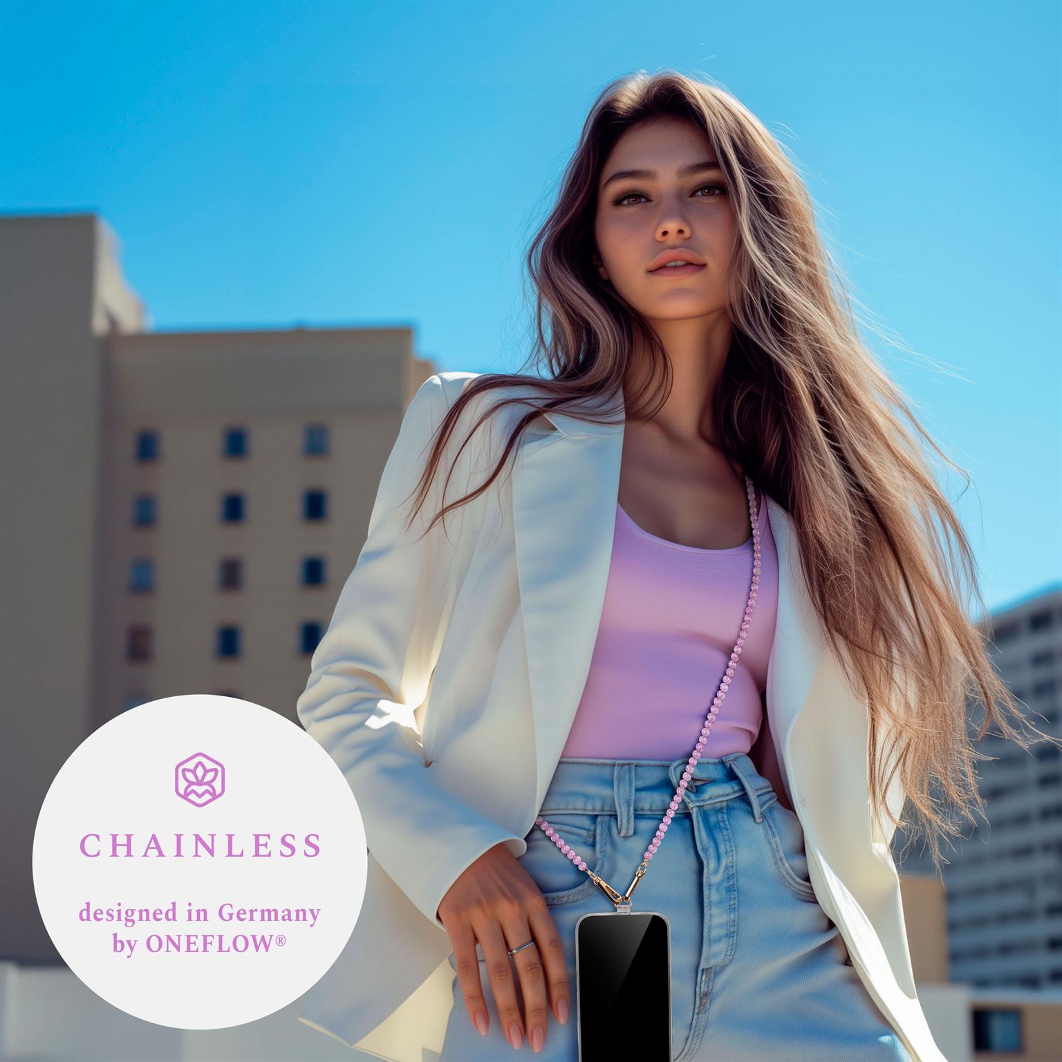 ONEFLOW Universal Handykette Perlen abnehmbar – Chainless Paradise Pearls – Weiteres Produktbild 2