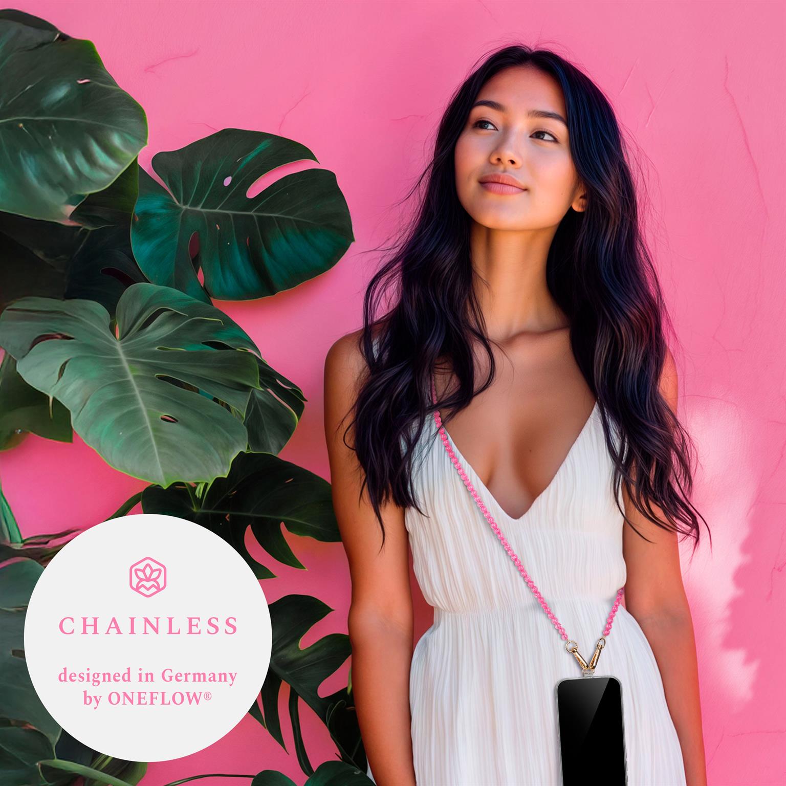 ONEFLOW Universal Handykette Perlen abnehmbar – Chainless Paradise Pearls – Weiteres Produktbild 3