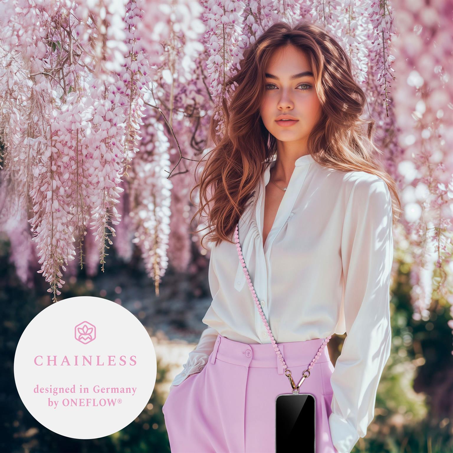 ONEFLOW Universal Handykette Perlen abnehmbar – Chainless Paradise Pearls – Weiteres Produktbild 2