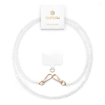 ONEFLOW ONEFLOW Universal Handykette Perlen abnehmbar – Chainless Paradise Pearls – Pearl Shore