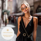 ONEFLOW Universal Handykette Edelstahl Leder Optik – CHAINLESS Parisian Chain – Weiteres Produktbild 3