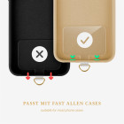 ONEFLOW Universal Handykette Edelstahl Leder Optik – CHAINLESS Parisian Chain – Weiteres Produktbild 4