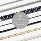 ONEFLOW Universal Handykette Edelstahl Leder Optik – CHAINLESS Parisian Chain – Weiteres Produktbild 7