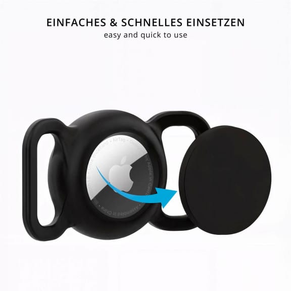 moex AirTag Halter für Hundehalsband, Apple AirTag Hund, Silikonhülle fürs Hundehalsband, ohne Band – PetTag – Weiteres Produktbild 2 moex AirTag Halter für Hundehalsband, Apple AirTag Hund, Silikonhülle fürs Hundehalsband, ohne Band – PetTag – Weiteres Produktbild 2