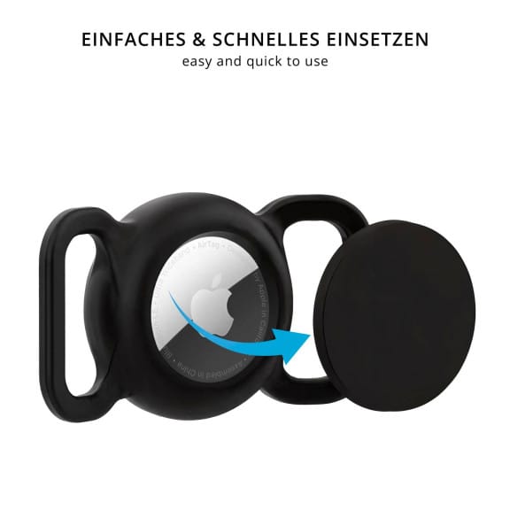 moex AirTag Halter für Hundehalsband, Apple AirTag Hund, Silikonhülle fürs Hundehalsband, ohne Band – PetTag – Weiteres Produktbild 2 moex AirTag Halter für Hundehalsband, Apple AirTag Hund, Silikonhülle fürs Hundehalsband, ohne Band – PetTag – Weiteres Produktbild 2