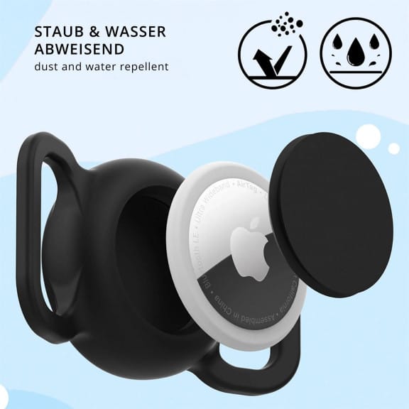 moex AirTag Halter für Hundehalsband, Apple AirTag Hund, Silikonhülle fürs Hundehalsband, ohne Band – PetTag – Weiteres Produktbild 4 moex AirTag Halter für Hundehalsband, Apple AirTag Hund, Silikonhülle fürs Hundehalsband, ohne Band – PetTag – Weiteres Produktbild 4
