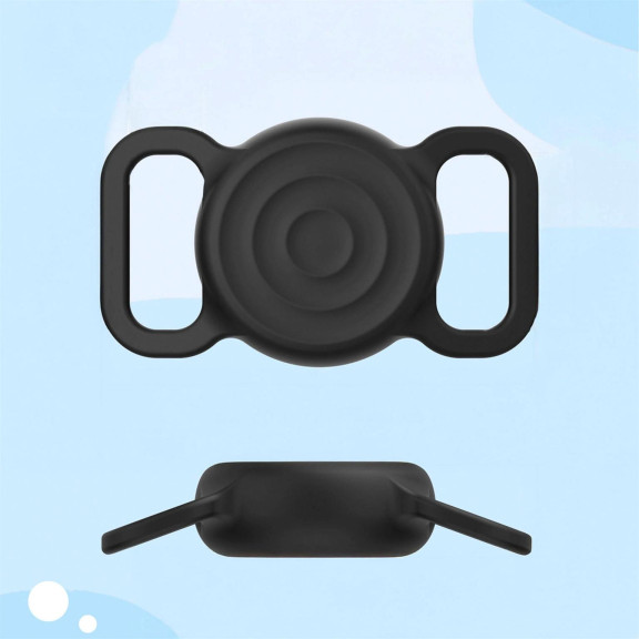 moex AirTag Halter für Hundehalsband, Apple AirTag Hund, Silikonhülle fürs Hundehalsband, ohne Band – PetTag – Weiteres Produktbild 5