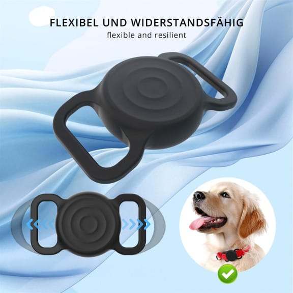 moex AirTag Halter für Hundehalsband, Apple AirTag Hund, Silikonhülle fürs Hundehalsband, ohne Band – PetTag – Weiteres Produktbild 6 moex AirTag Halter für Hundehalsband, Apple AirTag Hund, Silikonhülle fürs Hundehalsband, ohne Band – PetTag – Weiteres Produktbild 6