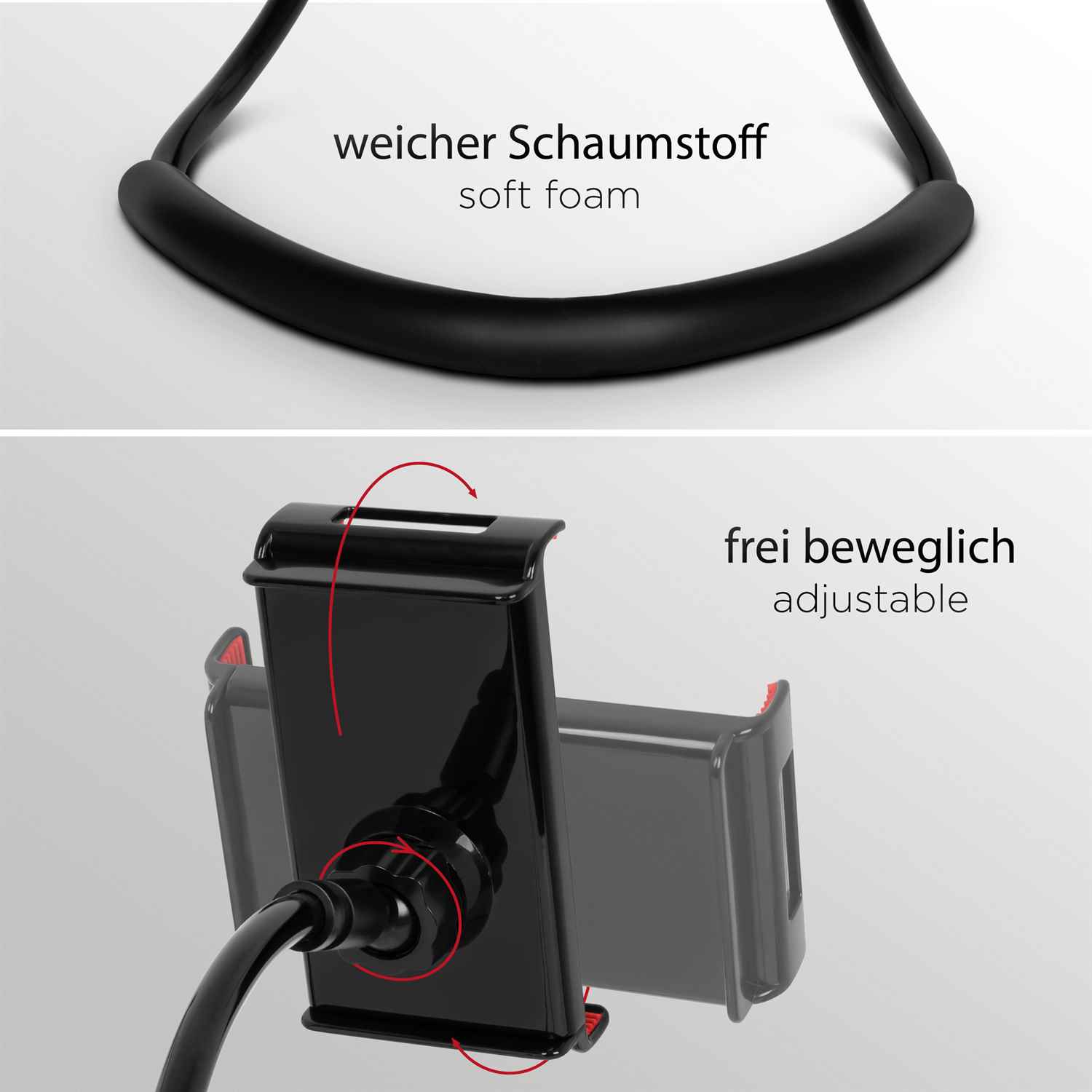 moex Handyhalterung mit integrierter Ständer Funktion – Phone Rack – Weiteres Produktbild 3
