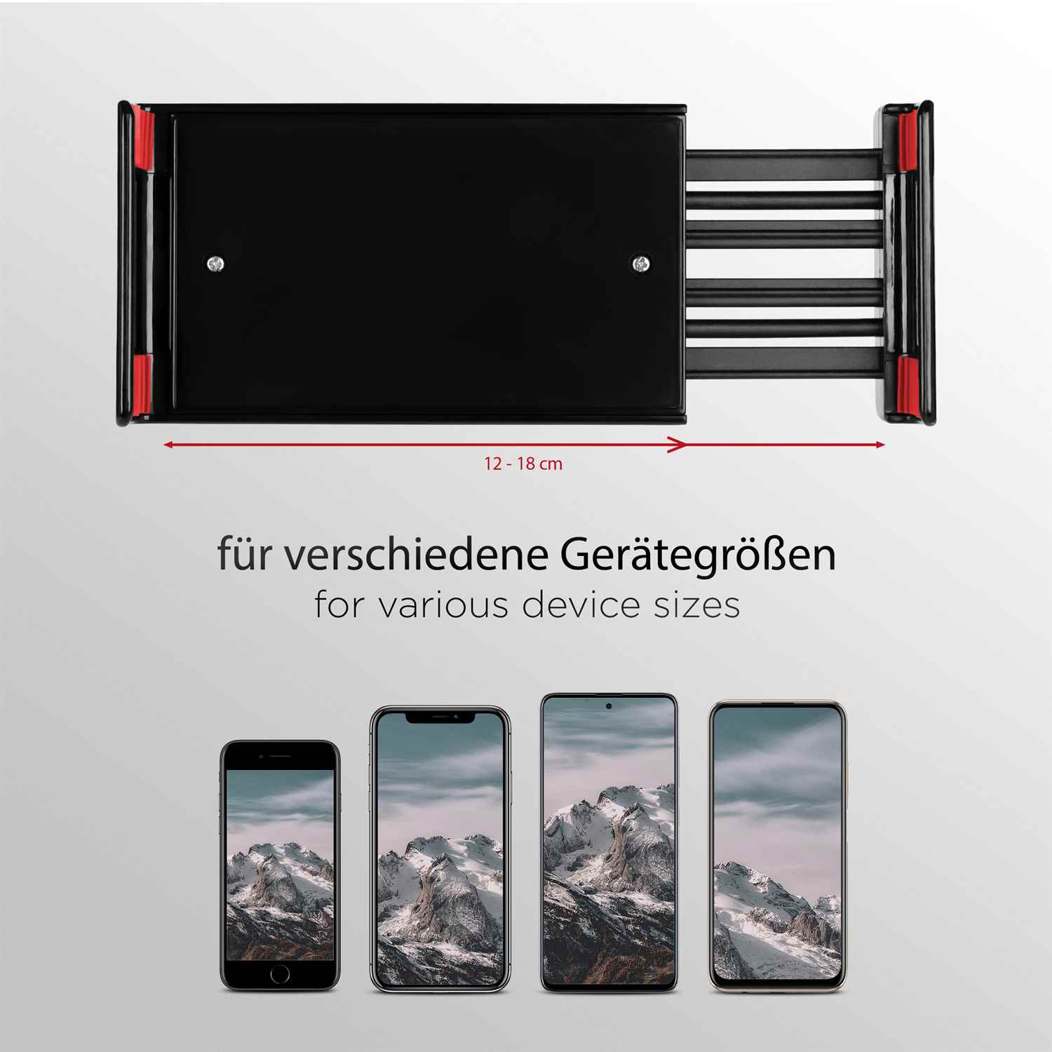moex Handyhalterung mit integrierter Ständer Funktion – Phone Rack – Weiteres Produktbild 5