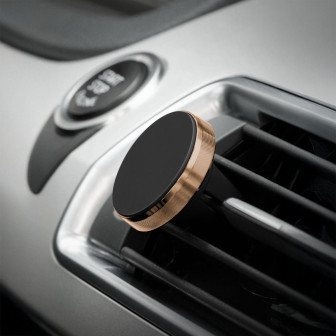 ONEFLOW Auto-Handyhalterung Magnet für Lüftung klein – Plug Grip – Golden Sun