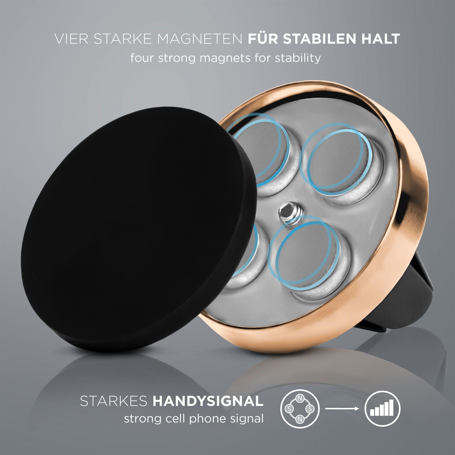 ONEFLOW Auto-Handyhalterung Magnet für Lüftung klein – Plug Grip – Weiteres Produktbild 3 ONEFLOW Auto-Handyhalterung Magnet für Lüftung klein – Plug Grip – Weiteres Produktbild 3