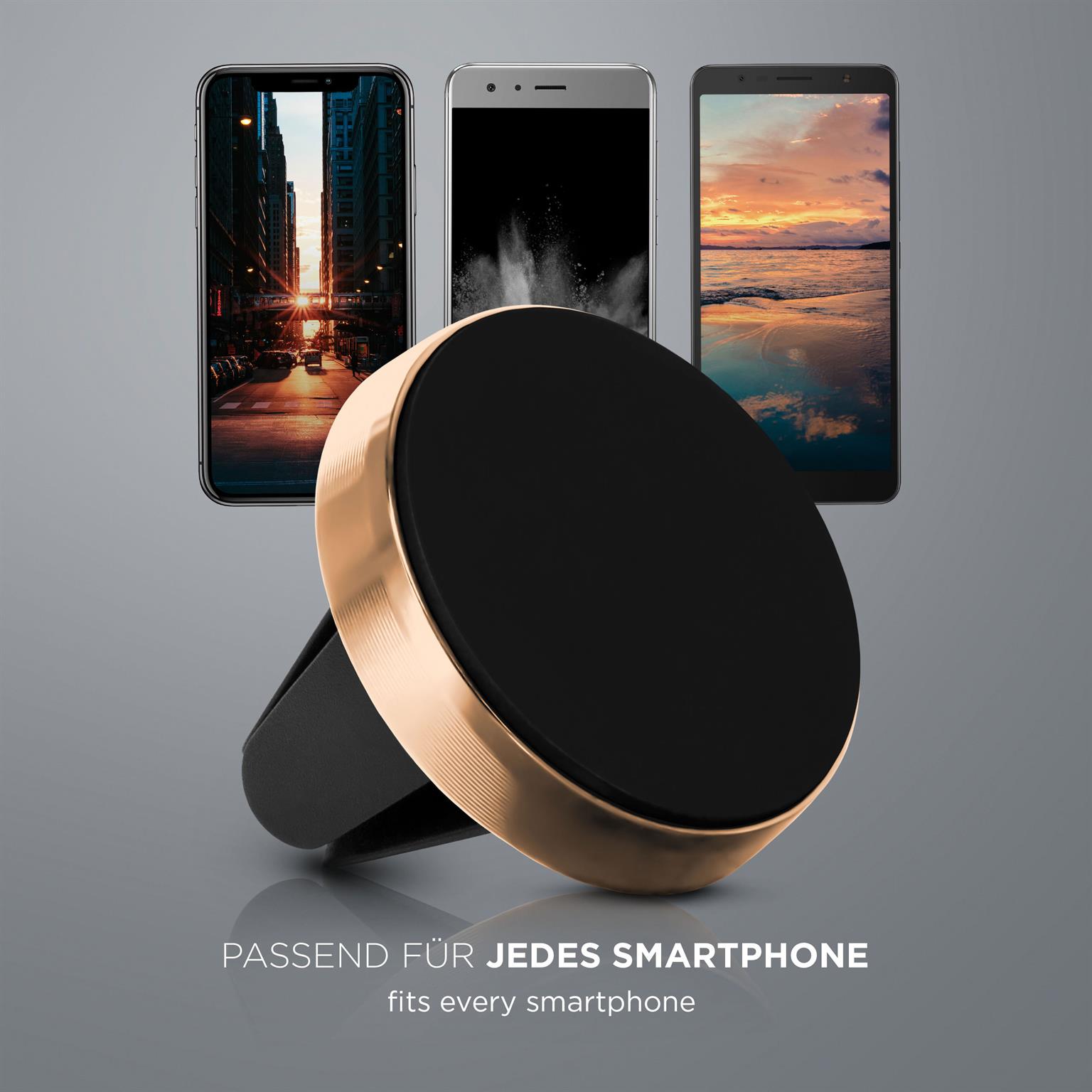 ONEFLOW Auto-Handyhalterung Magnet für Lüftung klein – Plug Grip – Weiteres Produktbild 4 ONEFLOW Auto-Handyhalterung Magnet für Lüftung klein – Plug Grip – Weiteres Produktbild 4