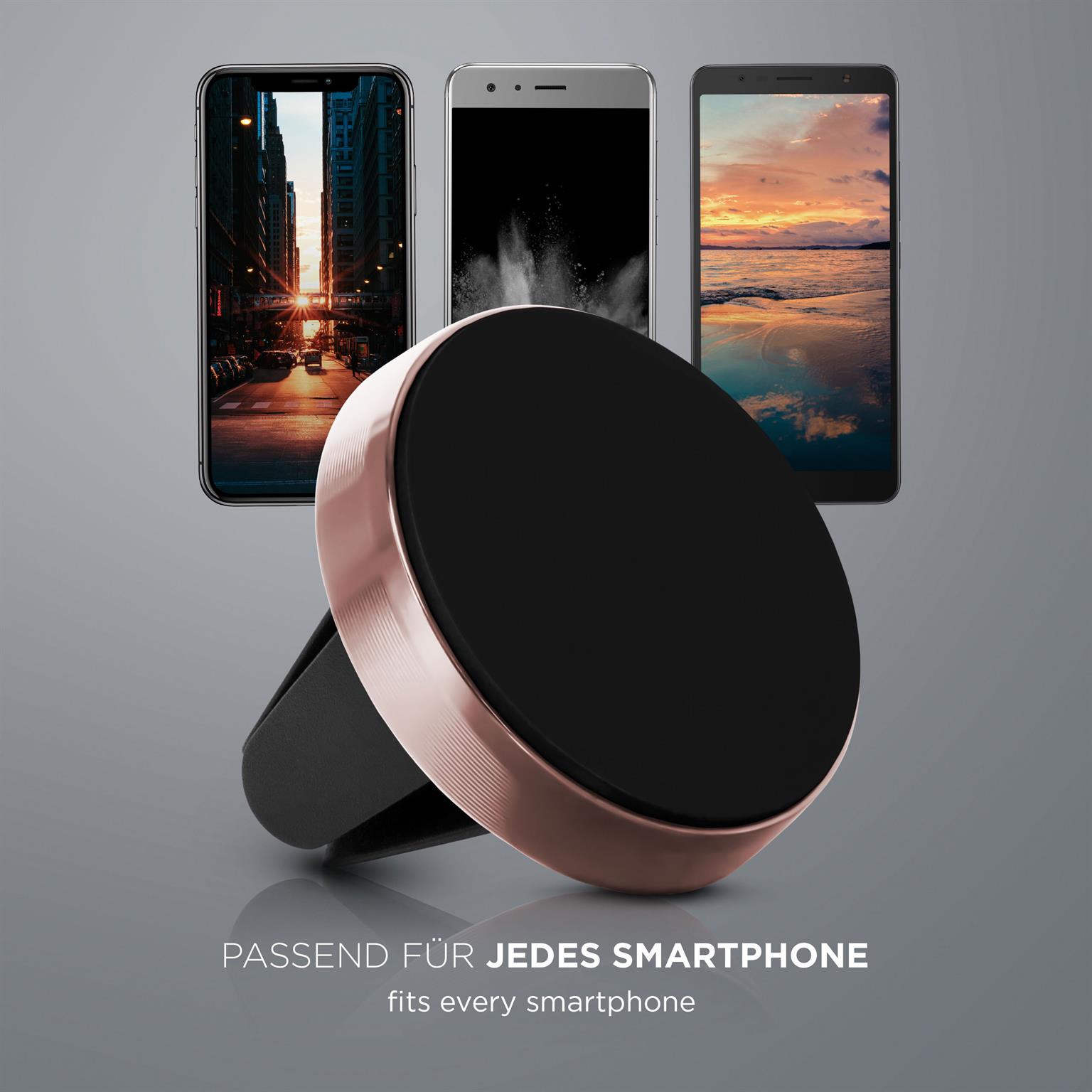 ONEFLOW Auto-Handyhalterung Magnet für Lüftung klein – Plug Grip – Weiteres Produktbild 4 ONEFLOW Auto-Handyhalterung Magnet für Lüftung klein – Plug Grip – Weiteres Produktbild 4