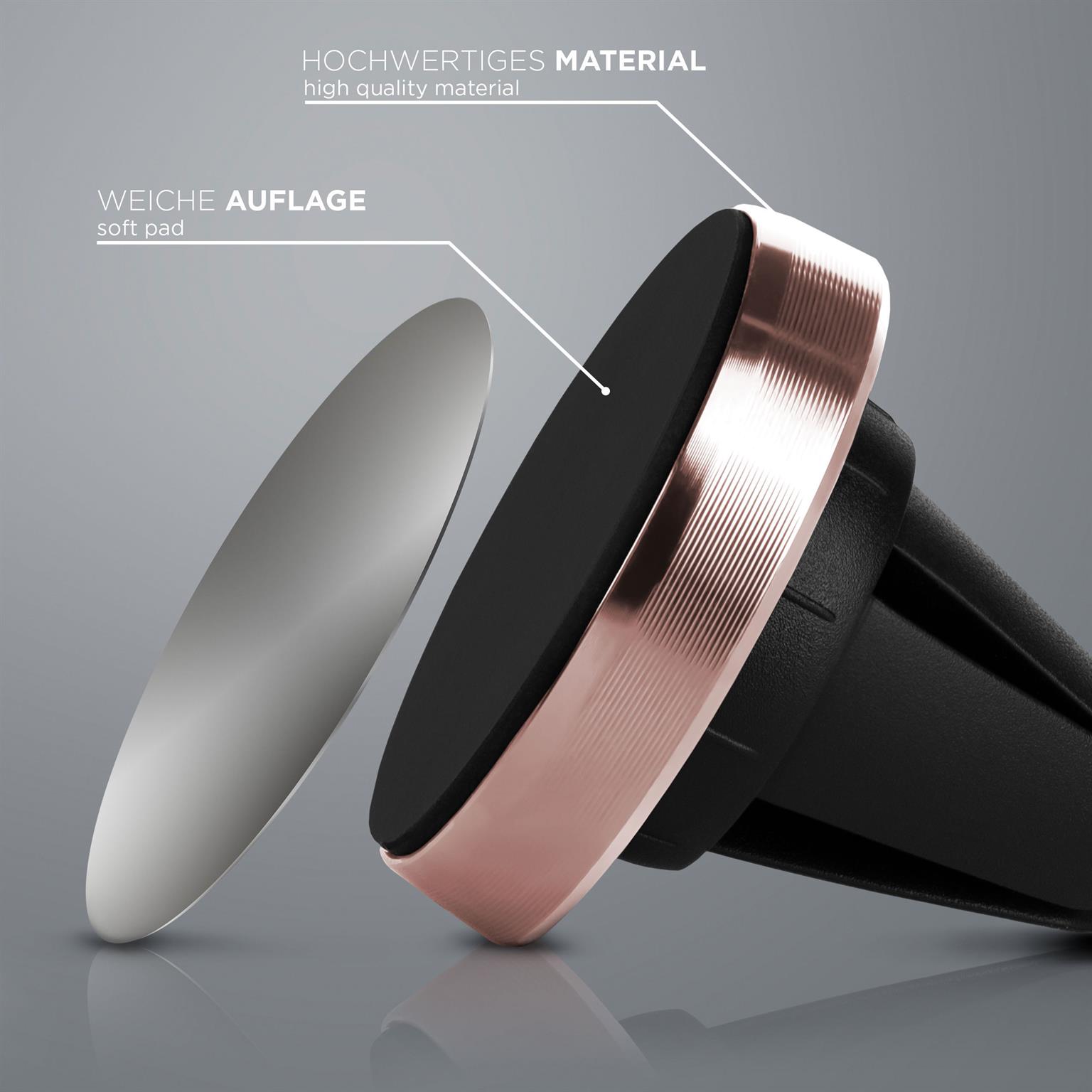 ONEFLOW Auto-Handyhalterung Magnet für Lüftung klein – Plug Grip – Weiteres Produktbild 5 ONEFLOW Auto-Handyhalterung Magnet für Lüftung klein – Plug Grip – Weiteres Produktbild 5