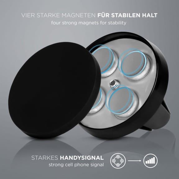 ONEFLOW Auto-Handyhalterung Magnet für Lüftung klein – Plug Grip – Weiteres Produktbild 3 ONEFLOW Auto-Handyhalterung Magnet für Lüftung klein – Plug Grip – Weiteres Produktbild 3