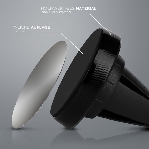 ONEFLOW Auto-Handyhalterung Magnet für Lüftung klein – Plug Grip – Weiteres Produktbild 5