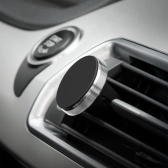 ONEFLOW Auto-Handyhalterung Magnet für Lüftung klein – Plug Grip – Platin ONEFLOW Auto-Handyhalterung Magnet für Lüftung klein – Plug Grip – Platin