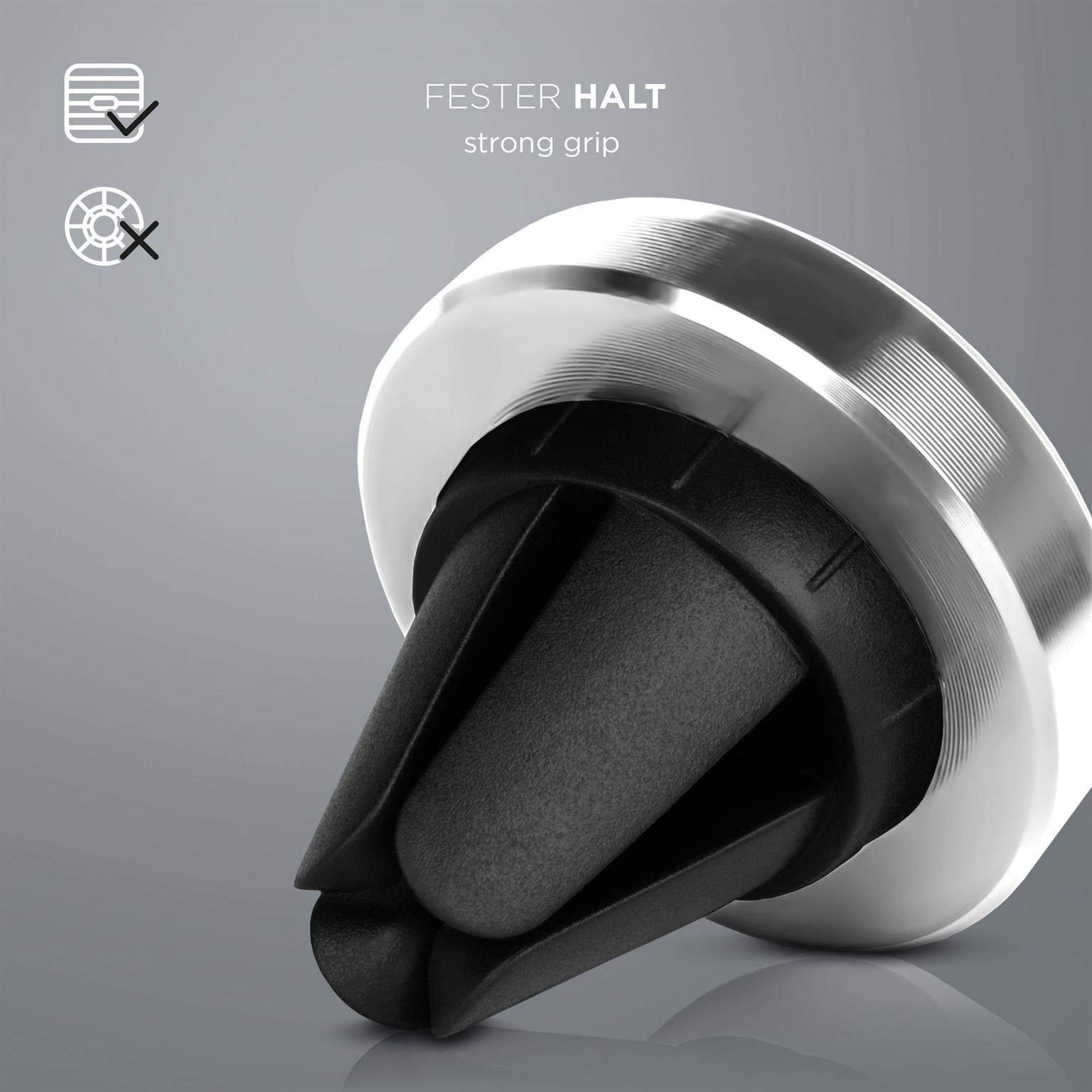 ONEFLOW Auto-Handyhalterung Magnet für Lüftung klein – Plug Grip – Weiteres Produktbild 2 ONEFLOW Auto-Handyhalterung Magnet für Lüftung klein – Plug Grip – Weiteres Produktbild 2