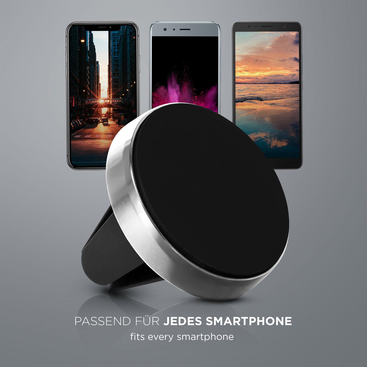 ONEFLOW Auto-Handyhalterung Magnet für Lüftung klein – Plug Grip – Weiteres Produktbild 4 ONEFLOW Auto-Handyhalterung Magnet für Lüftung klein – Plug Grip – Weiteres Produktbild 4