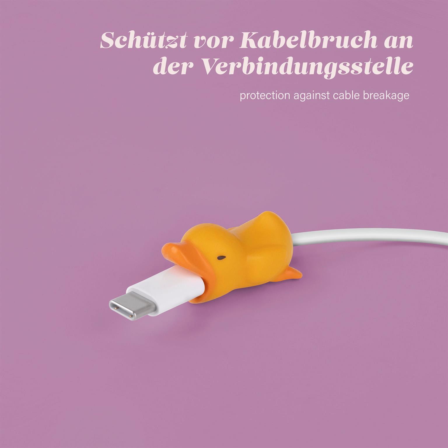 moex Kabelschutz für USB Ladekabel, niedliche bunte Tiere – PowerPets – Weiteres Produktbild 4 moex Kabelschutz für USB Ladekabel, niedliche bunte Tiere – PowerPets – Weiteres Produktbild 4