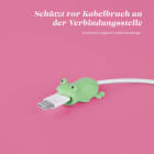 moex Kabelschutz für USB Ladekabel, niedliche bunte Tiere – PowerPets – Weiteres Produktbild 4