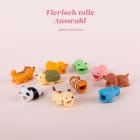 moex Kabelschutz für USB Ladekabel, niedliche bunte Tiere – PowerPets – Weiteres Produktbild 5