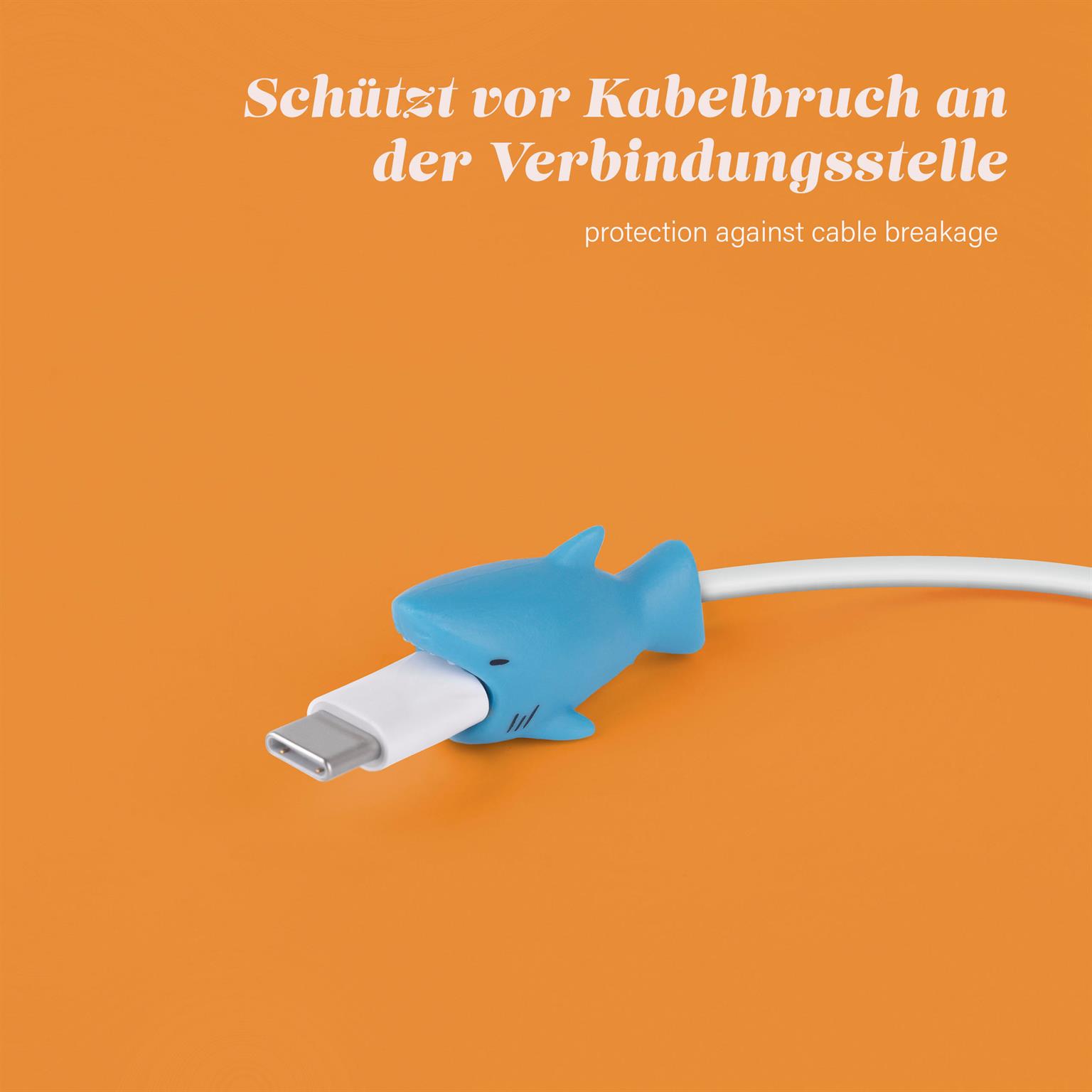 moex Kabelschutz für USB Ladekabel, niedliche bunte Tiere – PowerPets – Weiteres Produktbild 4 moex Kabelschutz für USB Ladekabel, niedliche bunte Tiere – PowerPets – Weiteres Produktbild 4