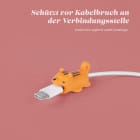 moex Kabelschutz für USB Ladekabel, niedliche bunte Tiere – PowerPets – Weiteres Produktbild 4